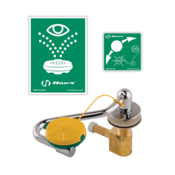 AXION MSR Sink Mount Eye/Face Wash, Model 7611, Single Action Swing-Away Eye/Face Wash With Axion M