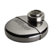 Faucet-Mounted Eyewash AXION eyePOD, Model 7620 Axion Eyepod Is A Polished Stainless Steel, Faucet-