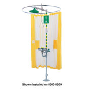 Curtain, Model 9037, Privacy Curtain Designed To Be Used On Horizontal Emergency Drench Shower Or C