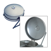 Dust Cover, Model 9102 Is A Stainless Steel Cover That Protects The Eyewash Heads As Well As The Bo