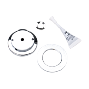 Flanged Push Button Assembly Chrome Plated for the 5874PBF Valve