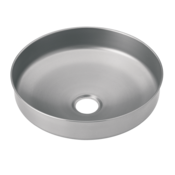 Eyewash Bowl, Model Sp90 11" (27.9 Cm) Round Stainless Steel With No. 2L Bright Finish On Exterior.