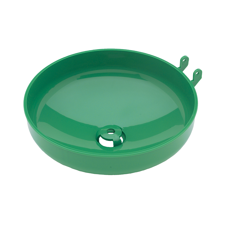 Eyewash Bowl, Model Sp93 11" (27.9 Cm) Round Green Abs Plast