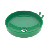 Eyewash Bowl, Model Sp93 11" (27.9 Cm) Round Green Abs Plastic Receptor. Resistant To Damage From A