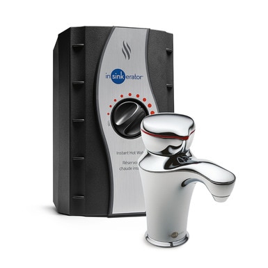 Invite Series Instant Hot Water Dispenser Chrome 2/3 Gallon,