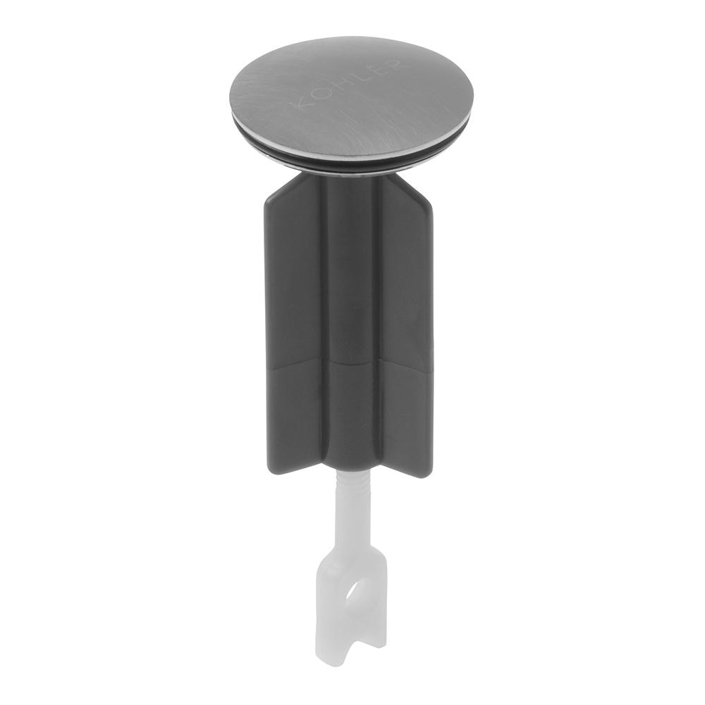 KOHLER 1.55 in. Top Diameter Pop-Up Stopper with Plastic Stem in Polished Chrome