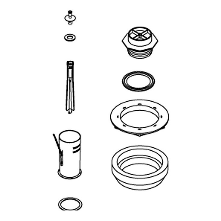 Canister Flush Valve Assy Service Kit