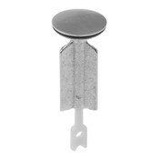 Metal Stem Stopper 1.55 Inch Diameter Polished Chrome