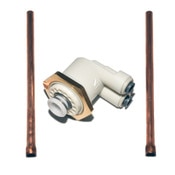 Regulator Kit with Green Spring Cartridge and Nut, for Push Bar Fountains