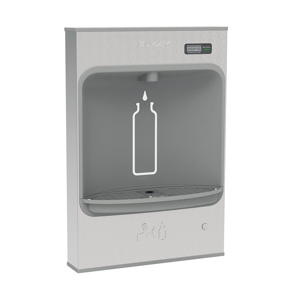 Mechanical Bottle Filling Station Surface Mount Battery Powe