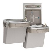 Bottle Filling Station and Versatile Bi-Level ADA Cooler Filtered 8 GPH Stainless