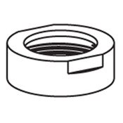 Cartridge Cap and Nut Kit, Metering Chrome, Moen