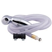 Spray Head & Hose Assembly Chrome