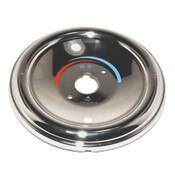 Escutcheon for Single Handle Tub/Shower Push Button Diverter Chrome, Moen