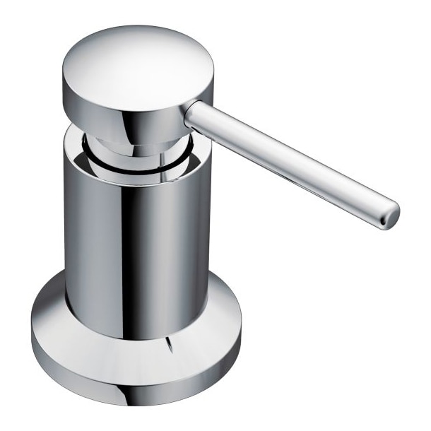 Liquid Lotion & Soap Dispenser Chrome