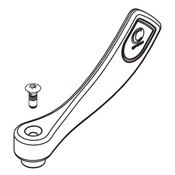 Wrist Blade Handle, Cold, 8200 Series Chrome, Moen