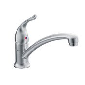Chateau Single Handle Kitchen Faucet Lever Single Mount 1/2 Chrome, Moen