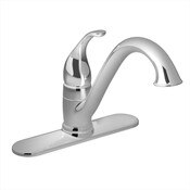 Camerist Single Handle Kitchen Faucet Chrome, Moen