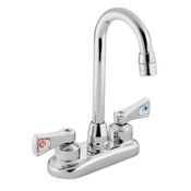 Two Handle Bar Faucet 8 1/2 Spout Chrome, Moen