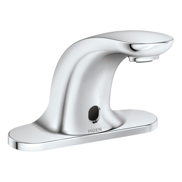 Sani-Stream Electric Lav Faucet 4 Centerset Deck Mount Chrom