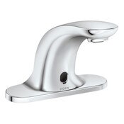 Sani-Stream Electric Lav Faucet 4 Centerset Deck Mount Chrome, Moen