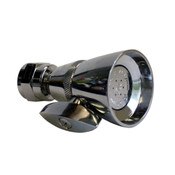 Ball Joint Showerhead With Adjustable Shower Pattern, Polished Chrome, 2.5 GPM