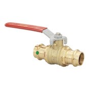 Ball Valve 1 1/2 PP Non-Potable Bronze Full Port Viega ProPress