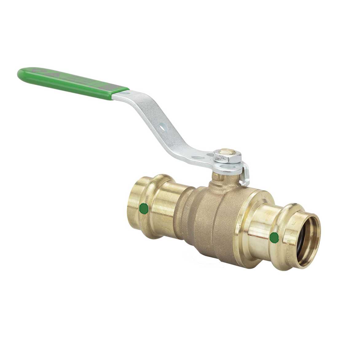 Ball Valve 1 1/4 X 1 1/4 PP Lead Free Bronze Full Port Viega ProPress