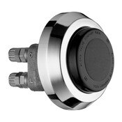 Hydraulic Push Button Actuator for Concealed Flushometers, HY-33-A, Chrome Plated