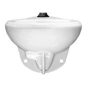Vitreous China Wall-Mounted Water Closet 1.1 GPF – 1.6 GPF 26 ¾ In X 15 In X 13 ¼ In 25-80 PSI