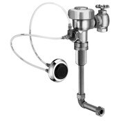 Royal Concealed Manual Specialty Urinal Hydraulic Flushometer, 0.5 GPF, Rough Brass, Single Flush