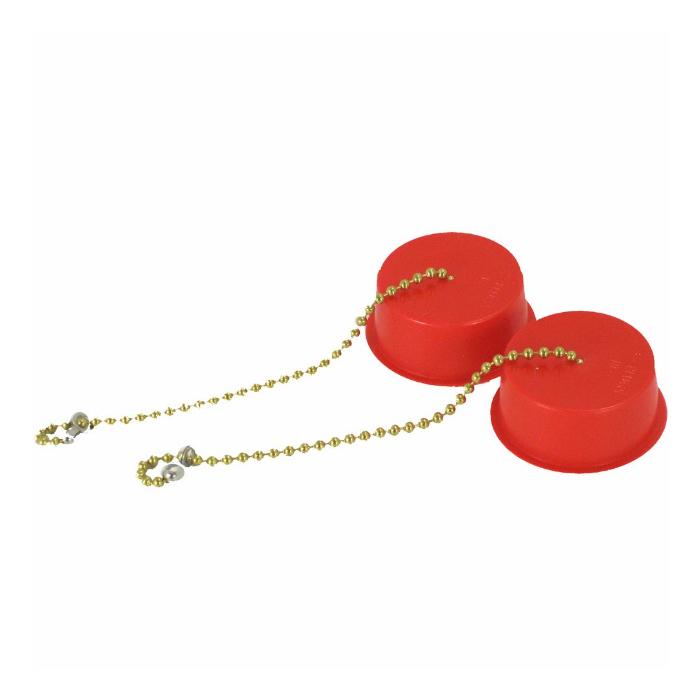 Eyewash Dust Cap And Chain Pair Old Style Speakman