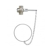 Self Closing Valve 1" Fip W/ 18" Pull Chain And Ring