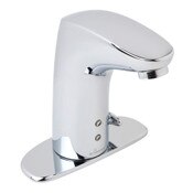 Ultra-Sense Sensor Faucet 4 Inch Mount Battery Powered Hot and Cold Supply Lines Position Sensitive
