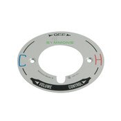 Temptrol Dial Plate Model B for use with Temptrol Shower