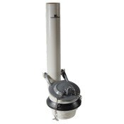 Flush Valve With Flapper And Nut