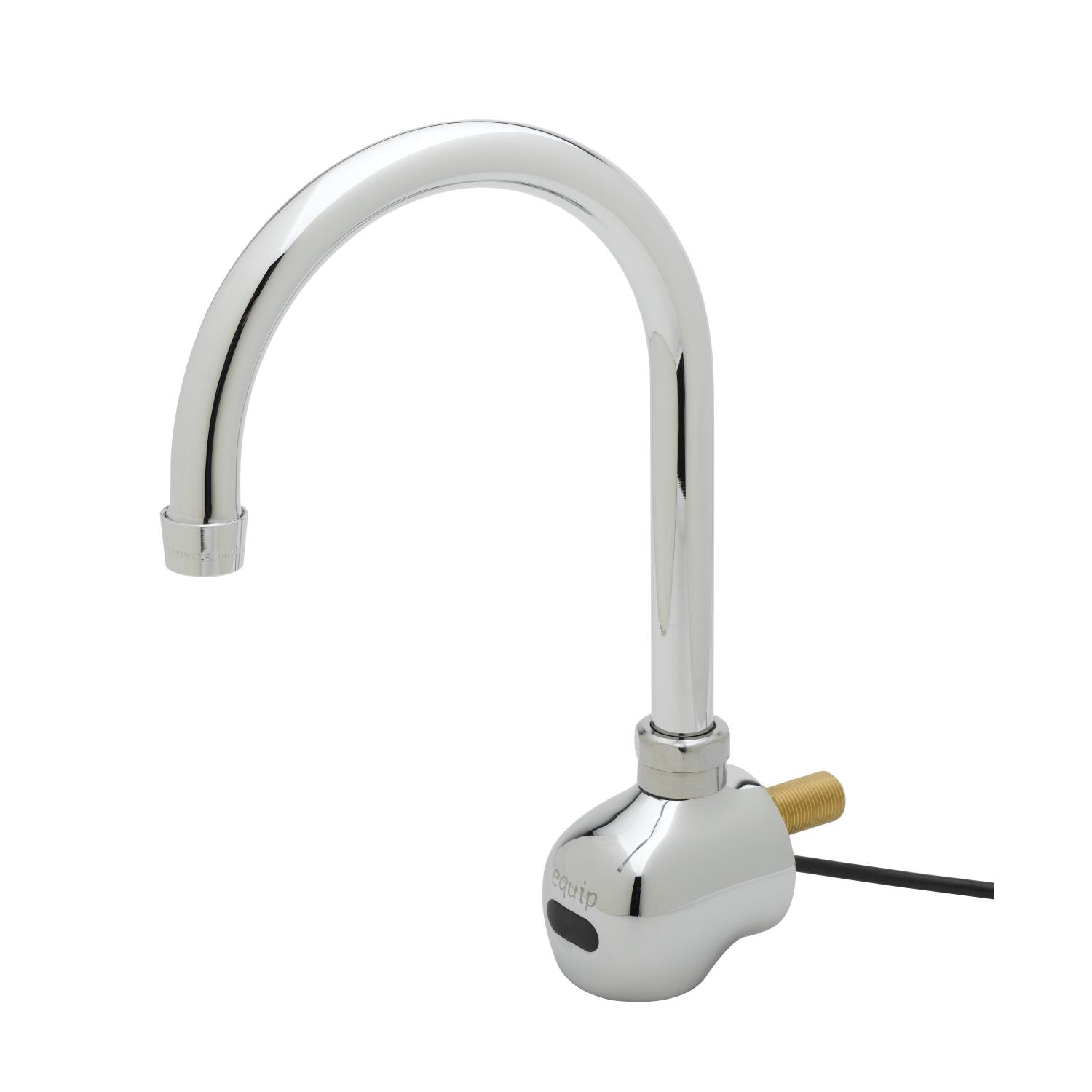 Faucet 1 Hole Backsplash Mount Ac/Dc Internal Mixer 2.2 Gpm