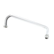 Swing Nozzle, 16 Inch Length, 5 15/16 Inch Clearance, Chrome Plated