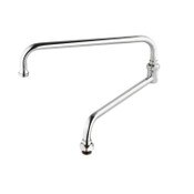 24 Inch Double Joint Swing Nozzle 19.2 GPM with Stream Regulator Outlet