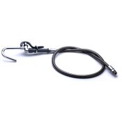 Pot & Glass Filler, Hook Nozzle, 68" Flexible Stainless Steel Hose