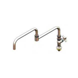 Big-Flo Single Pantry Faucet, Deck Mount, 24" Double Joint S