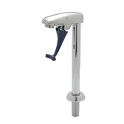 Glass Filler, 8" Deck Mount Pedestal, 1/2" NPT Male Shank