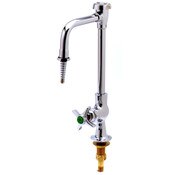 Lab Faucet, Single Temperature Control, Deck Mount, Swivel/Rigid Vacuum Breaker Nozzle