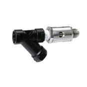 Dual Chk Valve, 3/8 Inch, Atmospheric Vent, Wye Pat Strainer, SAE Male Flare Outlet Con, Watts