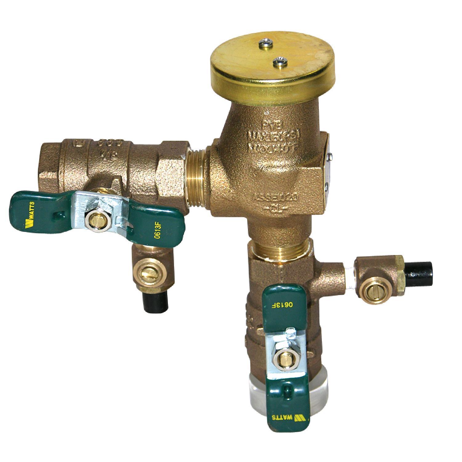 Press Vac Brk, 3/4, Bronze, QT S/O, Tee Handles, 800M4