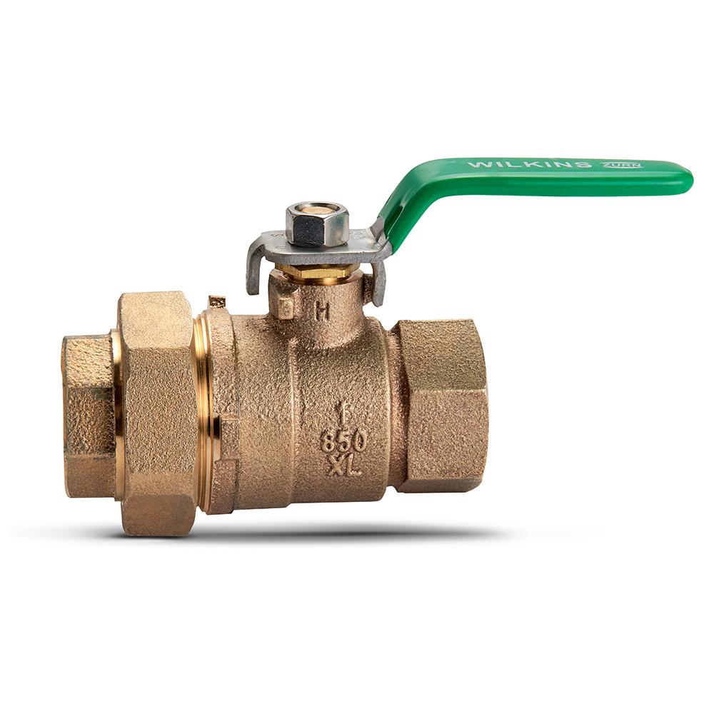 Ball Valve 1 Inch Series 850XL Lead Free, Wilkins