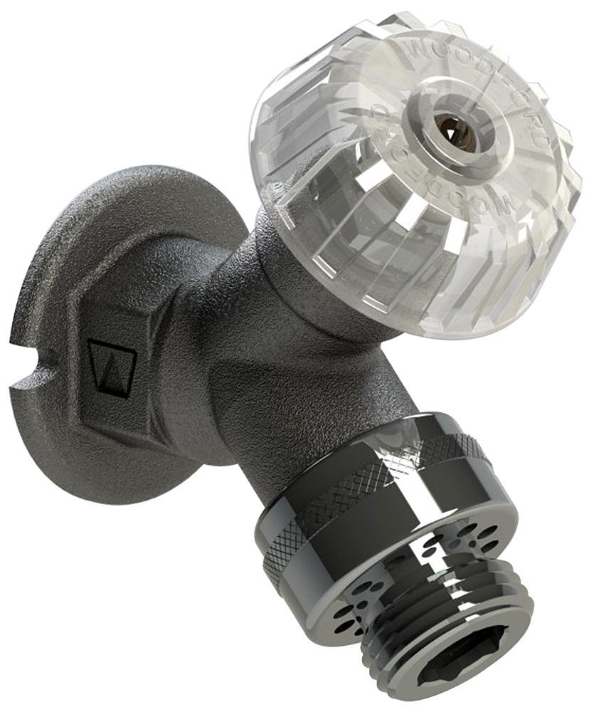 Wall Faucet Rough Brass Inlet with Vacuum Breaker