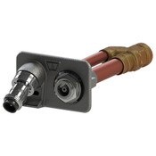 Hydrant 4 Inch Wall Commercial 1/2 FIP X 3/4 MIP Less Box, Woodford
