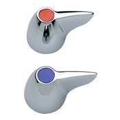 Dome Lever Handles Pair