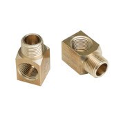 Installation Kit for Workboard Wall Mount Faucet, (2) Short Elbows, 1/2 Inch NPT Inlet and Outlet (Male x Female) when Assembled